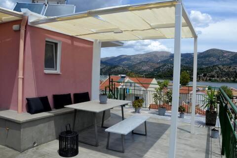 Ferienwohnung Argostoli Terrace Loft With Sea Views Exterior foto
